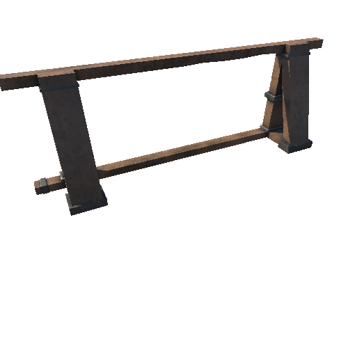 Wooden Beam Support 04